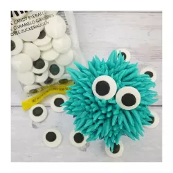 Décoration d'yeux en sucre Maxi – yeux comestibles pour cupcakes, Cake pops et biscuits | Cakelicious