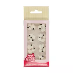 Décorations en sucre "Yeux ovales" - 32pcs