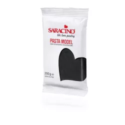Modellierfondant schwarz 250 g - Saracino Pasta
