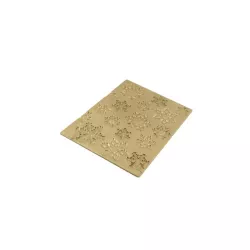 Bûche silicone mat Snowflakes, Silikomart