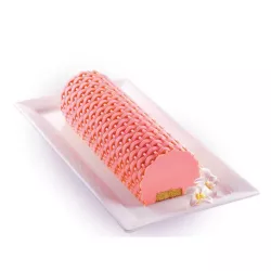 Bûche silicone mat Weave, Silikomart