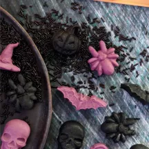 ScrapCooking Halloween Silikonform 18 Mulden – Platinsilikon