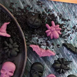 ScrapCooking Halloween Silicone mold 18 Cavities – Platinum Silicone