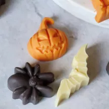 ScrapCooking Halloween Silikonform 18 Mulden – Platinsilikon