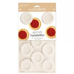 Tart cookie silicone mould