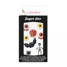 Sugar decoration "Horror" - 9pcs