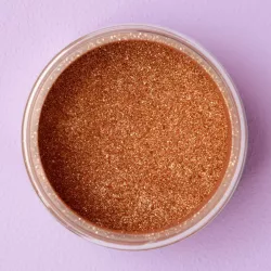 Essbares GlitzerPuder Bronze - der glitzernde Finish