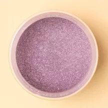 Polvere Glitter commestibile lilla – il finish scintillante