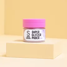 Essbares GlitzerPuder Lila- der glitzernde Finish