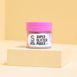 Essbares GlitzerPuder Lila- der glitzernde Finish