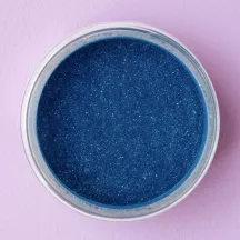 Essbares GlitzerPuder Blau - der glitzernde Finish