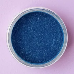 Essbares GlitzerPuder Blau - der glitzernde Finish