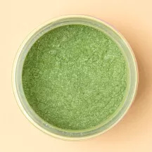 Poudre scintillante comestible Verte – la finition scintillante
