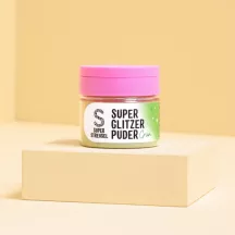Polvere Glitter commestibile Verde - il finish scintillante