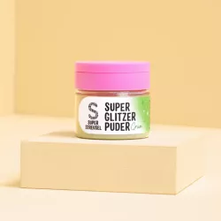 Polvere Glitter commestibile Verde - il finish scintillante