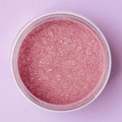 Poudre scintillante comestible Rose - la finition scintillante