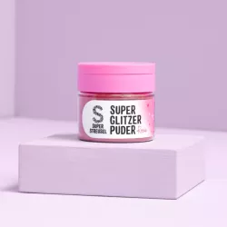 Polvere Glitter commestibile Rosa - il tocco scintillante finale