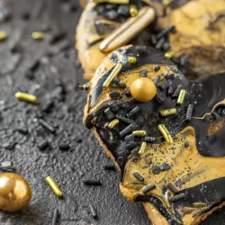 Glitter in polvere commestibile nero – il finish scintillante