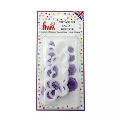 Cookie cutter for sugar roses small