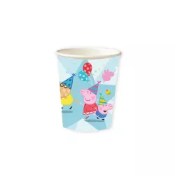 8 Peppa Pig paper cups