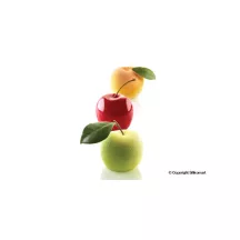 Silcone Mold - Mela Ciliegia & Pesca - 6cm