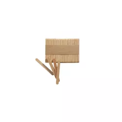 Mini wooden stick for ice cream