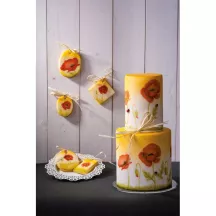 Airbrush stencil poppies - 2 motifs