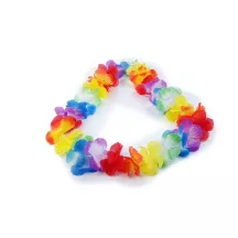 Collana di fiori "Hawaï" multicolore
