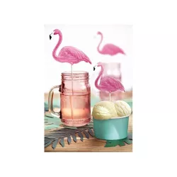 Cake Topper "Pink Flamingo"