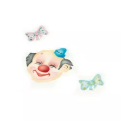 Airbrush stencil Clown Dimitri