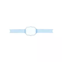 6 segnaposti blu