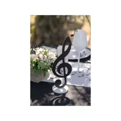 Table decoration music