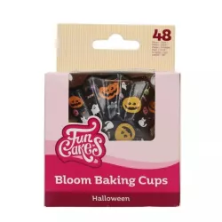 Happy Halloween cupcake cases, 48 pieces
