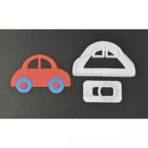 Cookie cutter set car