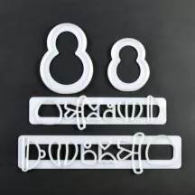 Set d'emporte-pièces Pingouin Maman et Bébé