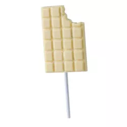 Moule à chocolat pour tablette de chocolat Lollipop, 8 pièces