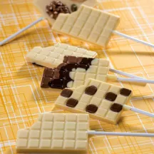 Schokoladenform für Lollipop-Schoggitafel, 8 Stück