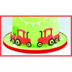 Cookie cutter set tractor with trailer