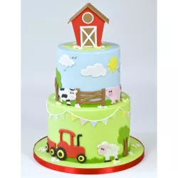 Cookie cutter set tractor with trailer