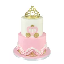 Cookie cutter set princess carriage, 2 sizes