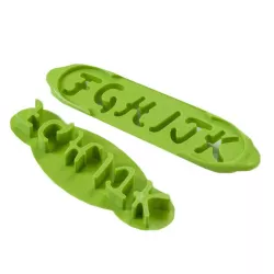 Alphabet cookie cutter set ,3.6 cm