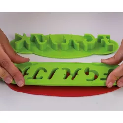 Alphabet cookie cutter set ,3.6 cm