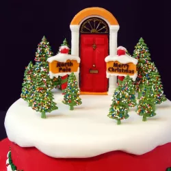 Silikonform für Fondant Wegweiser