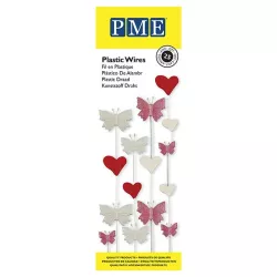 Plastic wires for cake decoration, 25 pieces