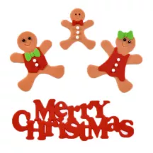 "Merry Christmas" lettering cookie cutter