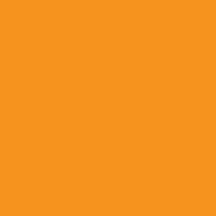 Colored cocoa butter orange