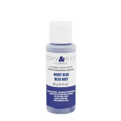 Beurre de cacao coloré bleu nuit