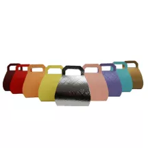 Scatola per cioccolatini a borsetta Oro