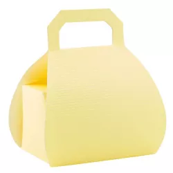 Chocolate box handbag yellow