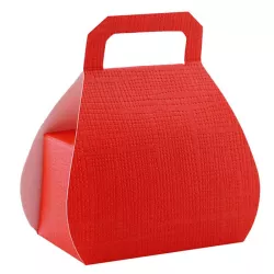 Pralinenschachtel Handtasche Rot